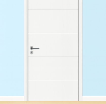 Εσωτερική Πόρτα SteedDoors CT-204-S5 | Pure White